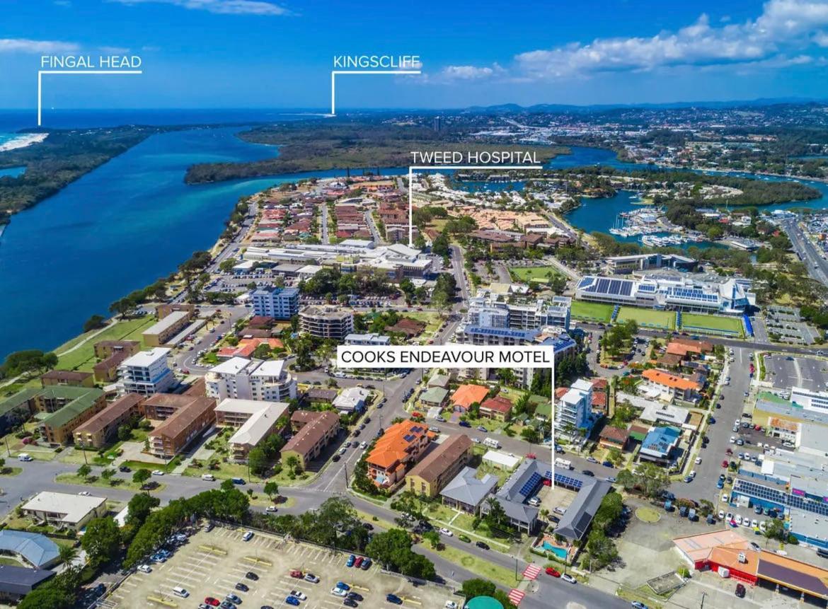Cooks Endeavour Motor Inn Tweed Heads Exterior foto