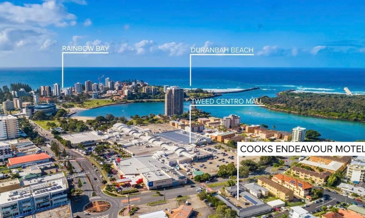Cooks Endeavour Motor Inn Tweed Heads Exterior foto